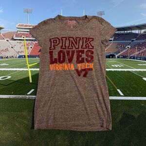 Pink Loves Virginia Tech T-Shirt